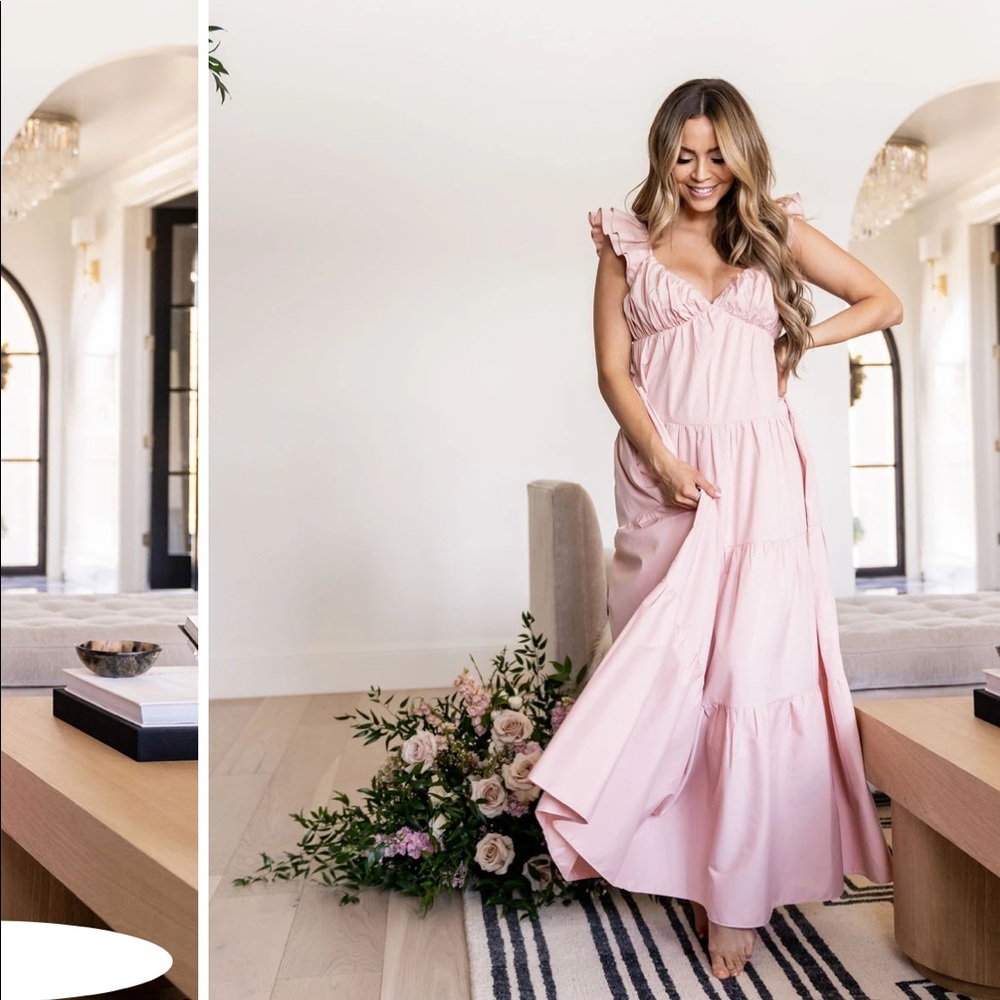 Vici x Destiny Tru Tiered Ruffle maxi